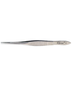 Forceps 200mm, Straight Tip 18/10 steel