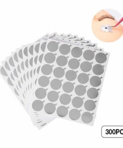 Glue plate sticker Silver Metallic - 300pc bulk pack